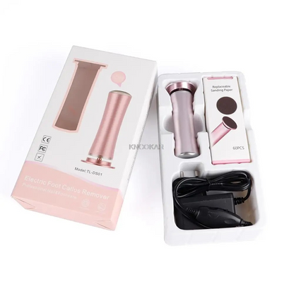 Lima eléctrica para el cuidado de los pies